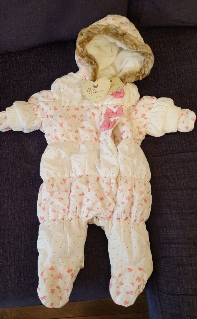 baby girl snowsuit next